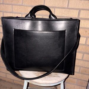 Dagne Dover Medium Daily Tote in Onyx